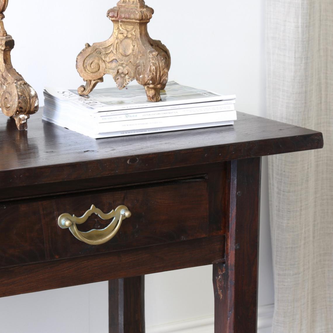 Three Drawer Side Table